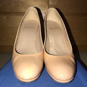 Stuart Weitzman nude heels